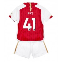Arsenal Declan Rice #41 Hemmadräkt Barn 2023-24 Kortärmad (+ Korta byxor)